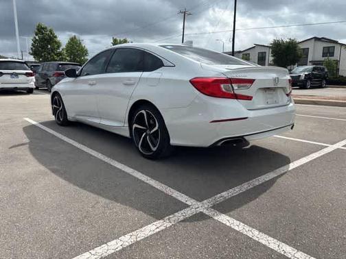 Platinum White Pearl 2020 Honda Accord Sport 1.5T