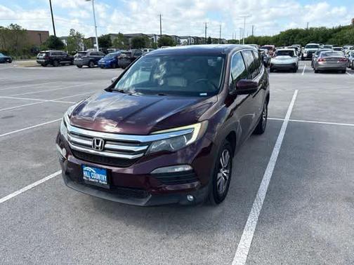Red 2017 Honda Pilot EX-L