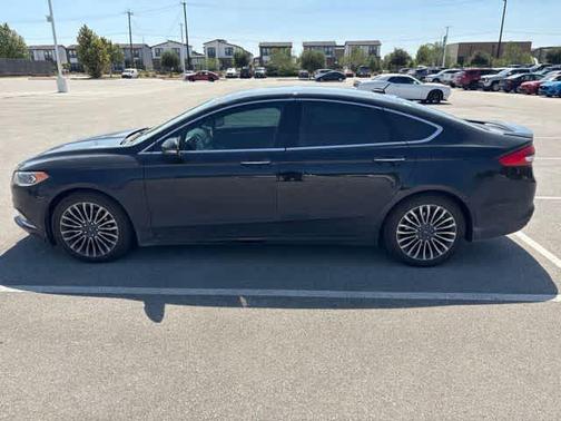 Shadow Black 2017 Ford Fusion Titanium