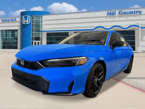 Boost Blue Pearl 2026 Honda Civic Sport