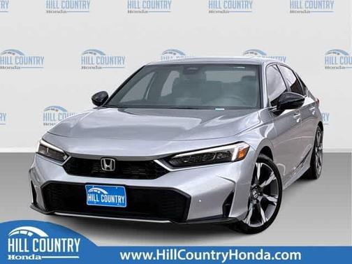 Solar Silver Metallic 2026 Honda Civic Hybrid TOURING