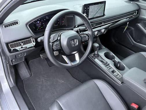 Solar Silver Metallic 2026 Honda Civic Hybrid TOURING