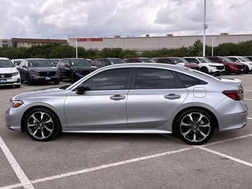 Solar Silver Metallic 2026 Honda Civic Hybrid TOURING