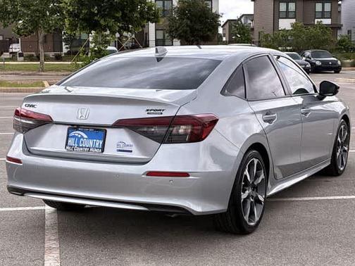 Solar Silver Metallic 2026 Honda Civic Hybrid TOURING