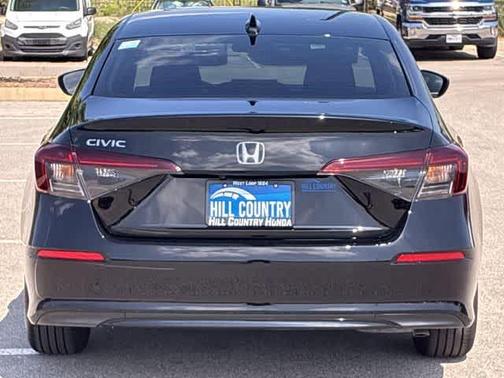 Black 2026 Honda Civic LX