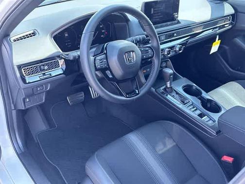 White 2026 Honda Civic Hybrid Sport