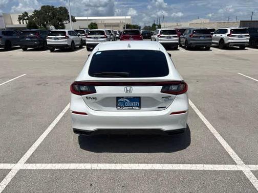 White 2026 Honda Civic Hybrid Sport