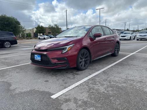 Ruby Flare Pearl 2024 Toyota Corolla SE