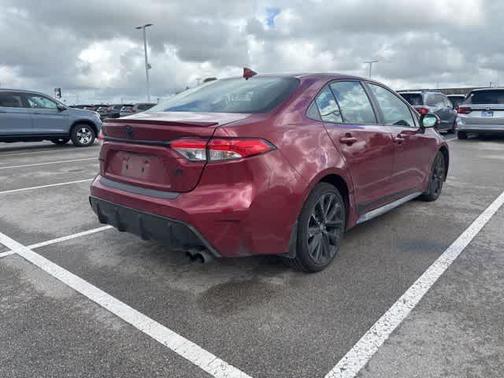 Ruby Flare Pearl 2024 Toyota Corolla SE