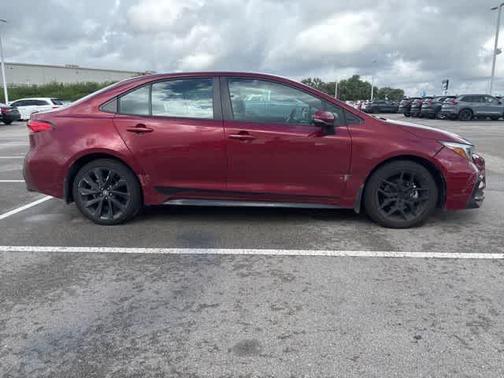 Ruby Flare Pearl 2024 Toyota Corolla SE