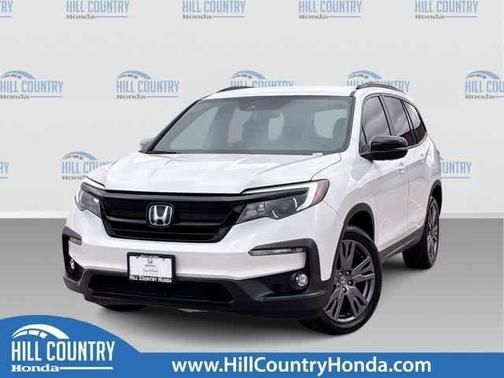 Platinum White Pearl 2022 Honda Pilot Sport