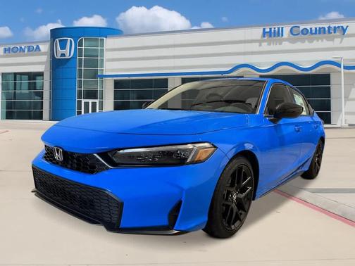 Boost Blue Pearl 2026 Honda Civic Sport