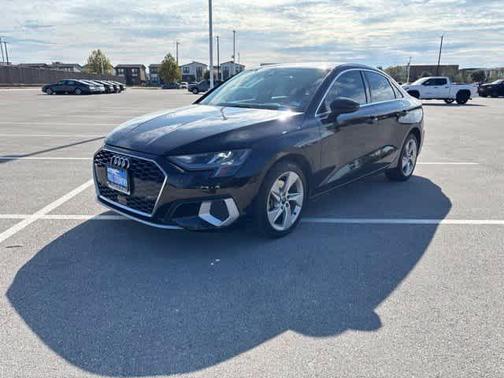 Brilliant Black 2022 Audi A3 Premium