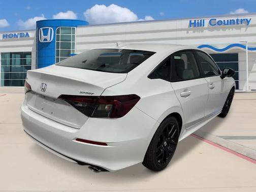 Platinum White Pearl 2026 Honda Civic Sport