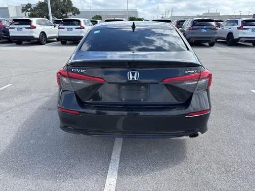 Crystal Black Pearl 2024 Honda Civic Sport