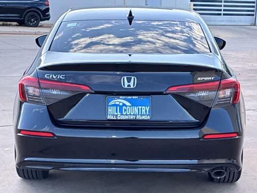 Crystal Black Pearl 2024 Honda Civic Sport