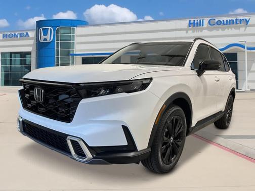Platinum White Pearl 2026 Honda CR-V Hybrid Sport Touring