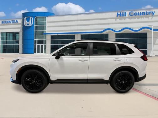 Platinum White Pearl 2026 Honda CR-V Hybrid Sport Touring