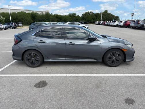 Polished Metal Metallic 2018 Honda Civic EX