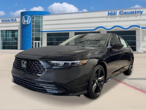 Crystal Black Pearl 2026 Honda Accord Hybrid Sport-L