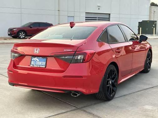 Rallye Red 2022 Honda Civic Sport