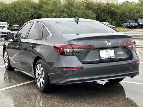 Gray 2026 Honda Civic LX