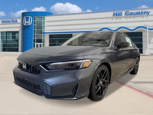 Meteorite Gray Metallic 2026 Honda Civic Sport