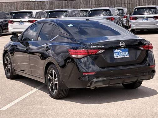 Black 2024 Nissan Sentra SV