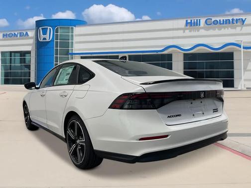 Platinum White Pearl 2026 Honda Accord Hybrid Sport