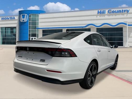 Platinum White Pearl 2026 Honda Accord Hybrid Sport