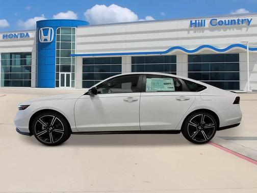 Platinum White Pearl 2026 Honda Accord Hybrid Sport