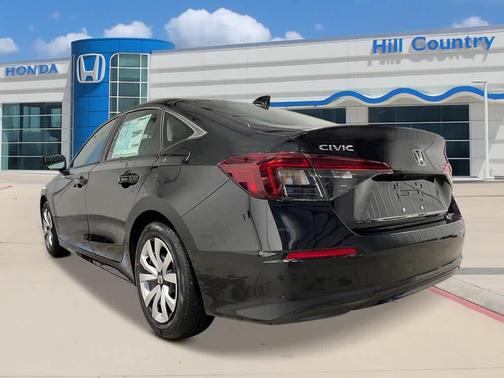 Crystal Black Pearl 2026 Honda Civic LX