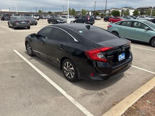 Black 2018 Honda Civic EX