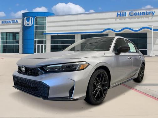 Solar Silver Metallic 2026 Honda Civic Sport