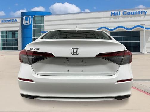 Platinum White Pearl 2026 Honda Civic LX