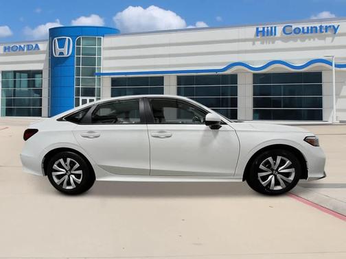 Platinum White Pearl 2026 Honda Civic LX