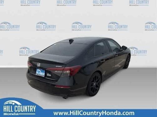 Crystal Black Pearl 2025 Honda Civic Sport