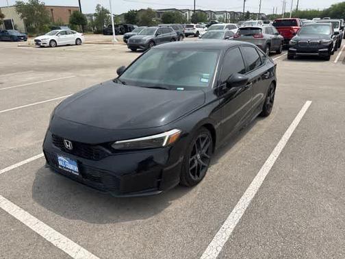 Crystal Black Pearl 2025 Honda Civic Sport