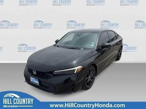 Crystal Black Pearl 2025 Honda Civic Sport