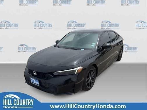 Crystal Black Pearl 2025 Honda Civic Sport