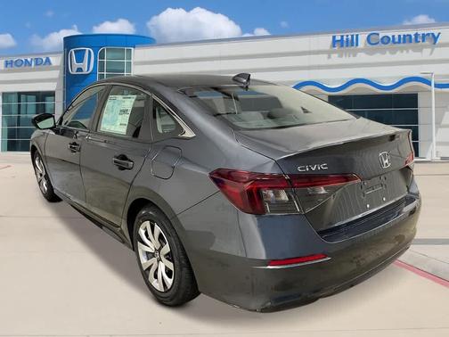 Meteorite Gray Metallic 2026 Honda Civic LX