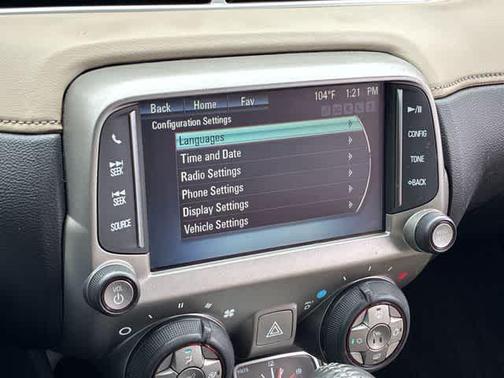 Black 2015 Chevrolet Camaro 2LT