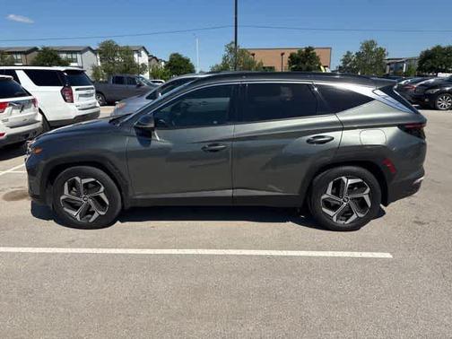 Amazon Gray 2022 Hyundai TUCSON Limited