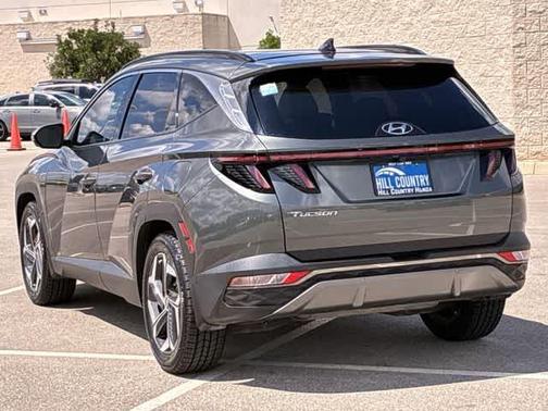 Amazon Gray 2022 Hyundai TUCSON Limited