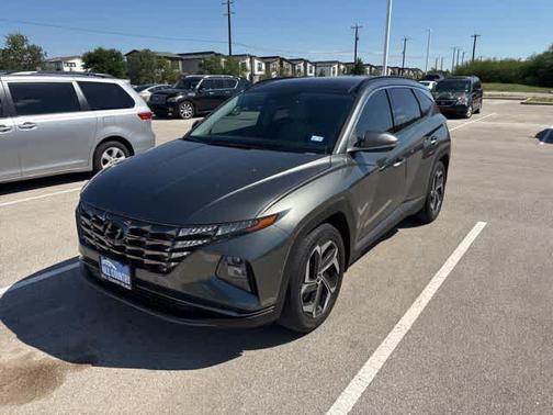 Amazon Gray 2022 Hyundai TUCSON Limited