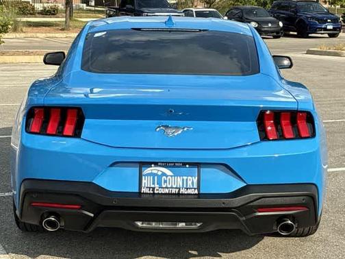 Grabber Blue 2024 Ford Mustang EcoBoost