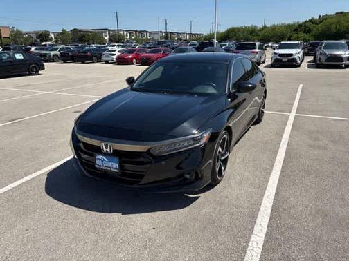 Crystal Black Pearl 2022 Honda Accord Hybrid Sport