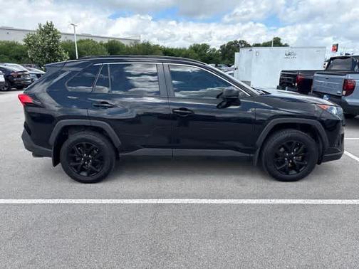 Midnight Black Metallic 2021 Toyota RAV4 LE