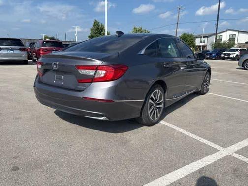Modern Steel Metallic 2021 Honda Accord Hybrid EX