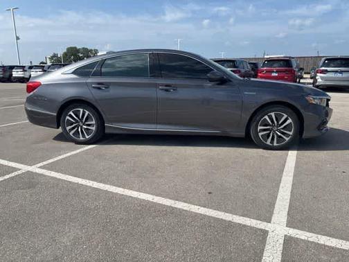 Modern Steel Metallic 2021 Honda Accord Hybrid EX
